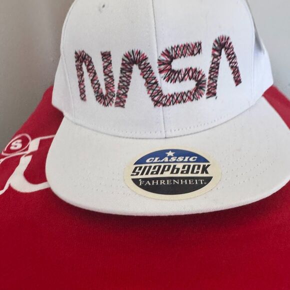 Nasa Snapback Hat Fahrenheit One Size Adult Hats - Picture 4 of 7
